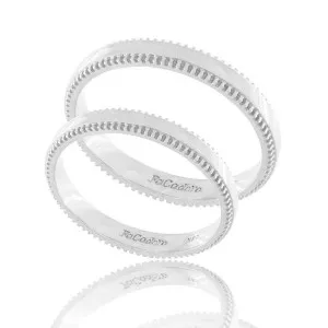 Βέρα Ασήμι 925 FaCad'oro WR-109S