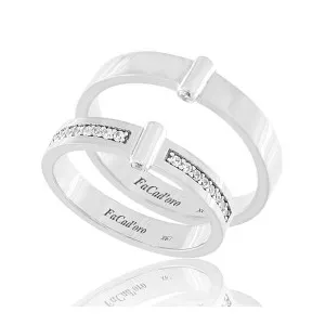 Βέρα Ασήμι 925 FaCad'oro WR-112S