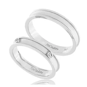 Βέρα Ασήμι 925 FaCad'oro WR-113S