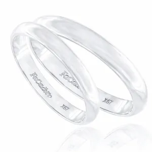 Βέρα Ασήμι 925 FaCad'oro WR-116S