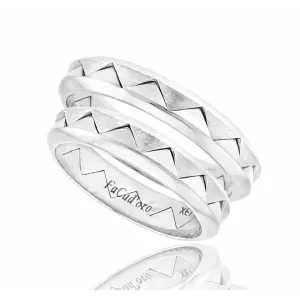 Βέρα Ασήμι 925 FaCad'oro WR-117S