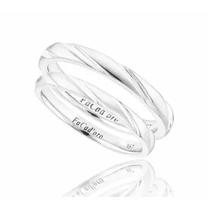 Βέρα Ασήμι 925 FaCad'oro WR-125S