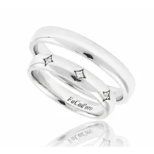 Βέρα Ασήμι 925 FaCad'oro WR-127S