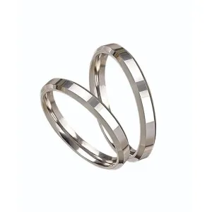 Βέρα Ασήμι 925 BK Wedding Rings ΒΚ6000/32S