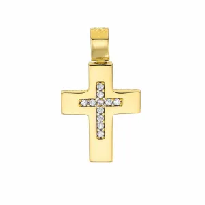 Σταυρός Χρυσός 14 καρατίων STXR02