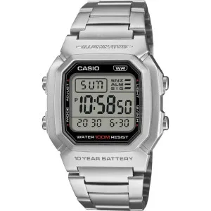 Ρολόι CASIO Standard W-800HD-1AVEF με Ανοξείδωτο Ατσάλινο Μπρασελέ.