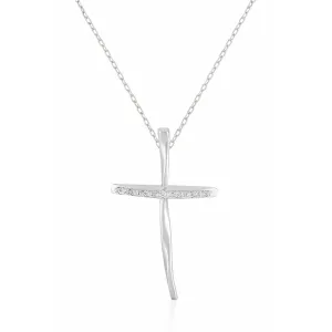 Σταυρός λευκόχρυσος FL29345L