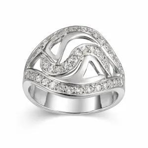 Χρυσό Δαχτυλίδι DZ342 14 Καράτια Με Πέτρες Ζιργκόν