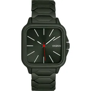 Ρολόι OOZOO C11662 Timepieces με πράσινο καντράν και μπρασελέ.