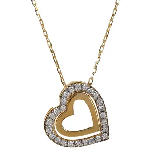 Χρυσό κολιέ FL14052.