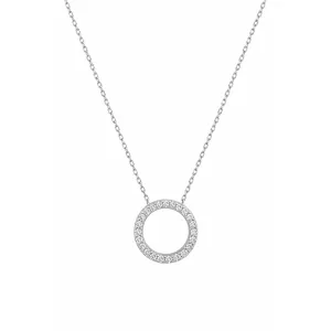 Λευκόχρυσο κολιέ FL16043.