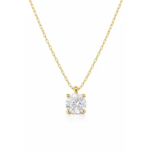 Χρυσό κολιέ FL43070.