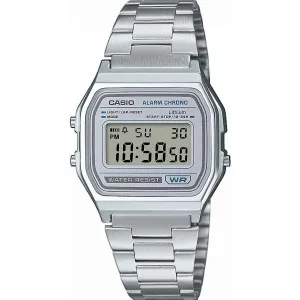 Ρολόι CASIO A-158WEA-7EF Vintage  με Ατσάλινο Μπρασελέ