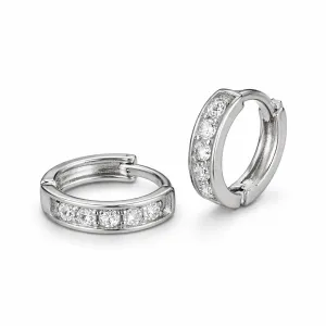 Λευκόχρυσα Σκουλαρίκια ER718 14 Καράτια
