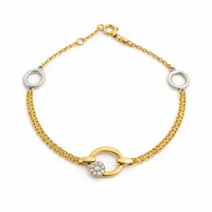 Χρυσό βραχιόλι BRXR27 14 Καράτια