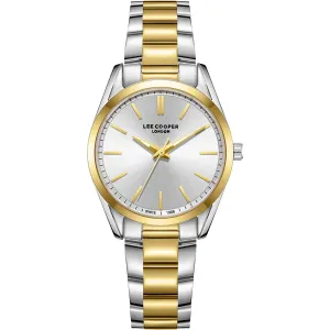 Γυναικείο ρολόι LEE COOPER LC08356.230 με ασημί καντράν και μπρασελέ.