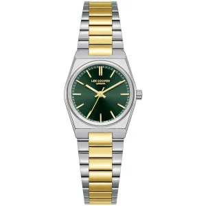 Γυναικείο ρολόι LEE COOPER LC08362.270 με ασημί καντράν και μπρασελέ.