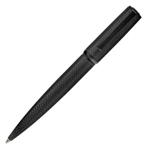 Στυλό HUGO BOSS Arche Pattern All Black Ballpoint Pen