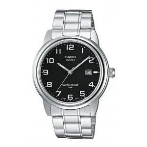 Ρολόι CASIO MTP-1221A-1AVEG Collection με Ασημί Ατσάλινο Μπρασελέ