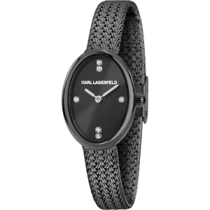 KARL LAGERFELD OVAL ALLURE R0553114504 Γυναικείο Ρολόι Quartz Ακριβείας