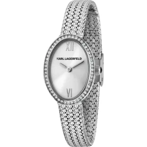 KARL LAGERFELD OVAL ALLURE R0553114506 Γυναικείο Ρολόι Quartz Ακριβείας