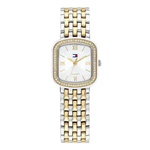 Γυναικείο Ρολόι Tommy Hilfiger 1782922 Abby από ανοξείδωτο ατσάλι με λευκό καντράν και μπρασελέ.