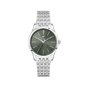 Γυναικείο ρολόι PHILIP WATCH R8253208529 από ανοξείδωτο ατσάλι με πράσινο καντράν και μπρασελέ.