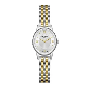 Γυναικείο ρολόι LEE COOPER LC08461.230 με ασημί καντράν και μπρασελέ.