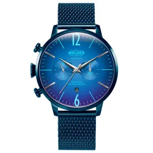 WELDER WWRC1004 Moody Blue Stainless Steel Bracelet