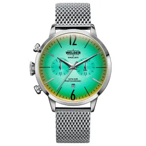 WELDER WWRC802 Moody Chrono Silver Mesh Bracelet