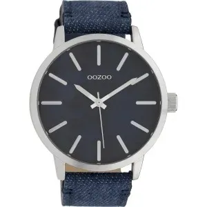 Ρολόι OOZOO C10002 Timepieces με Μπλέ Δερμάτινο Λουράκι