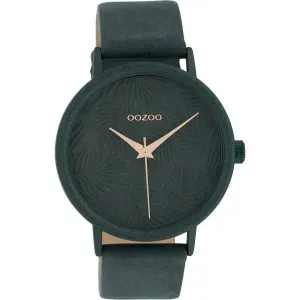 Ρολόι OOZOO C10083 Timepieces με Γκρί Δερμάτινο Λουράκι