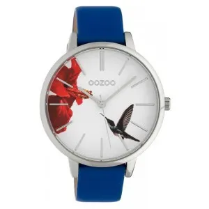 Ρολόι OOZOO C10183 Timepieces Limited με Μπλέ Δερμάτινο Λουράκι