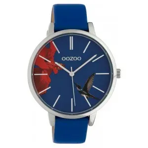 Ρολόι OOZOO C10184 Timepieces Limited με Μπλέ Δερμάτινο Λουράκι