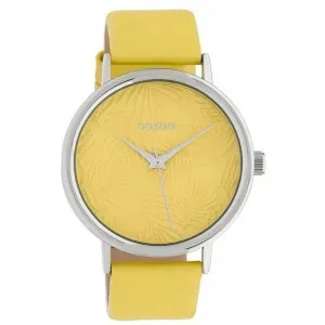 Ρολόι OOZOO C10169 Timepieces Limited με Κίτρινο Δερμάτινο Λουράκι