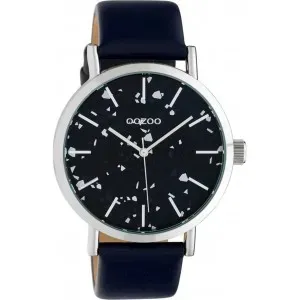 Ρολόι OOZOO C10414 Timepieces με Μπλέ Δερμάτινο Λουράκι