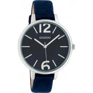 Ρολόι OOZOO C10437 Timepieces με Μπλέ Δερμάτινο Λουράκι