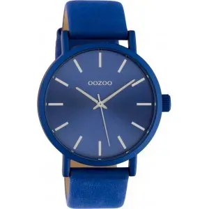 Ρολόι OOZOO C10452 Timepieces με Μπλέ Δερμάτινο Λουράκι