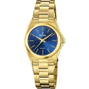 Ρολόι FESTINA Classic Gold Stainless Steel Bracelet F20557/4