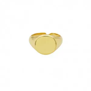Δαχτυλίδι Excite Fashion Jewellery σεβαλιέ  από επιχρυσωμένο ασήμι 925 D-12-G-99