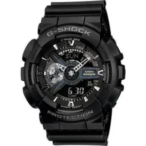 Ρολόι CASIO GA-110-1BER G-Shock Anadigi με Καουτσούκ Λουράκι