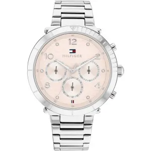Ρολόι Tommy Hilfiger 1782488 Emery από ανοξείδωτο ατσάλι με ροζ καντράν και μπρασελε΄.