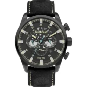 TIMBERLAND Henniker III Black Leather Strap TDWGF2100601