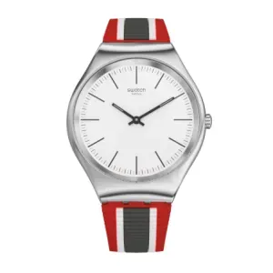 SWATCH  SYXS114 Skinflag Multicolor Silicone Strap